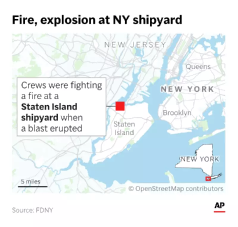 Blast at NYC Shipyard Kills 1, Injures 36: Officials