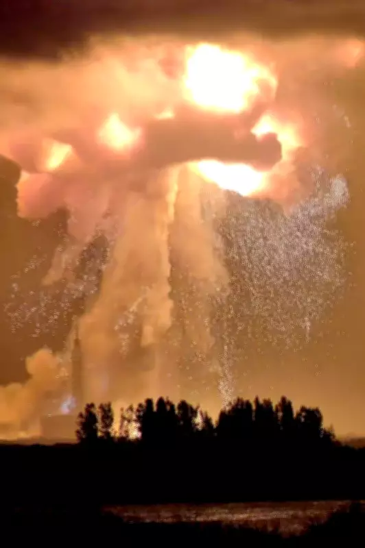 Blue Origin Rocket Explodes During Test; Debris Warning Issued