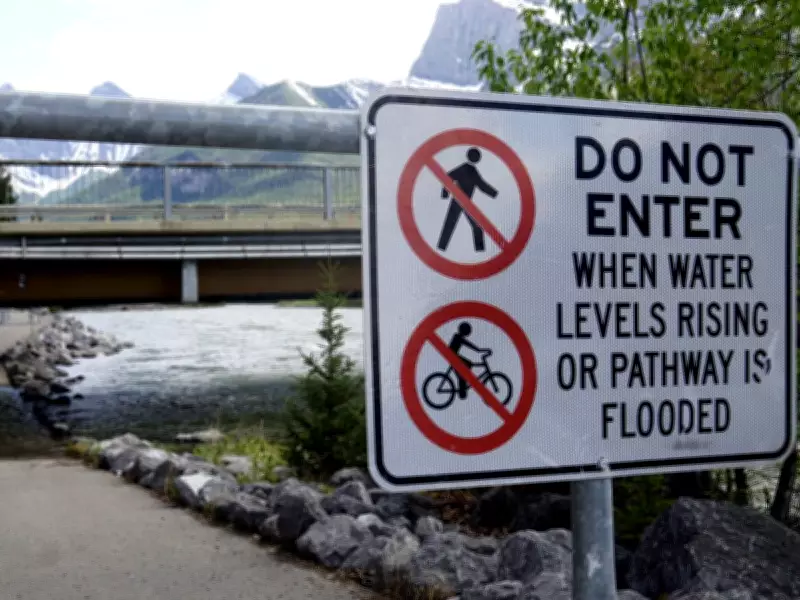 Bow River Flood Watch: Caution Urged in Banff, Canmore Area