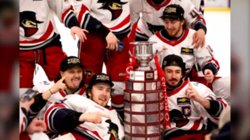 Brooks Bandits Win Second Straight BCHL Championship in Overtime Thriller