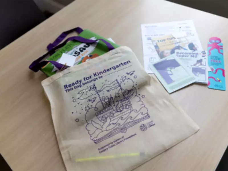 Calgary Library Offers Free Kindergarten Book Bags to Boost Early Literacy