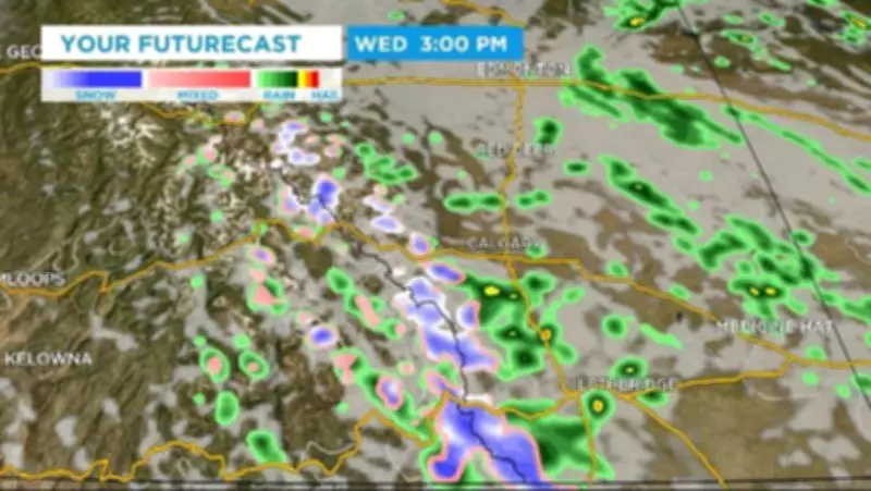 Calgary Weather: Scattered Showers and Thunderstorms Possible Wednesday