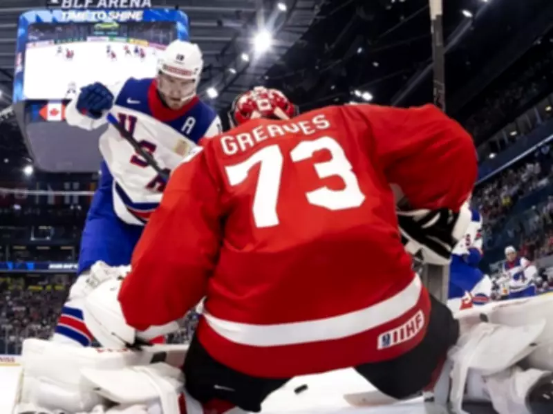 Canada Shuts Out U.S. 4-0 at Hockey Worlds, Greaves Stars in Net