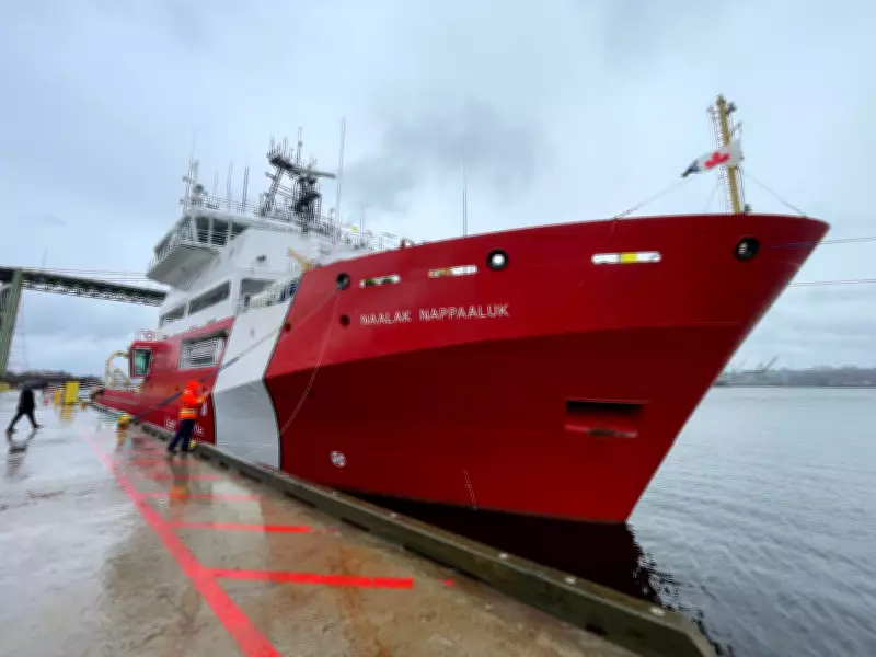 Canada's Newest and Largest Coast Guard Science Vessel Arrives in Halifax