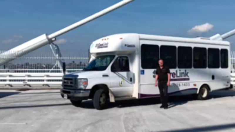 CareLink driver gets ‘once-in-a-lifetime’ ride on Gordie Howe Bridge