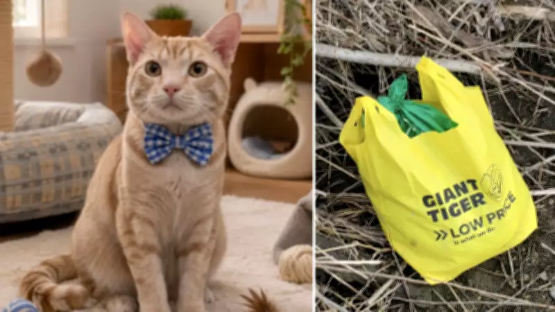 Cat Found Tied Up in Bag Now Ready for Adoption in Kitchener