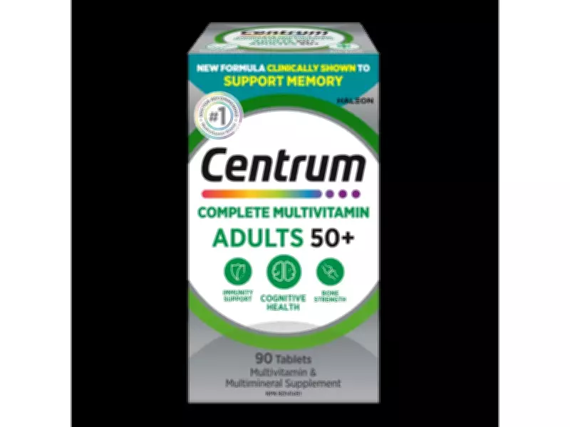 Centrum Launches New Adults 50+ Multivitamin with Cognitive Benefits