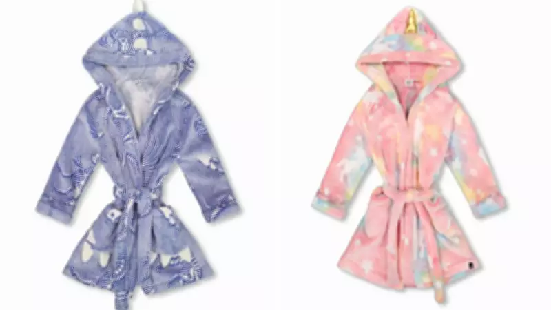 Children's Glow-in-the-Dark Bathrobes Recalled Over Fire Hazard in Canada