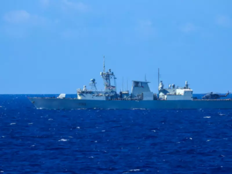 China 'firmly' opposed to Canadian warship's Taiwan Strait crossing