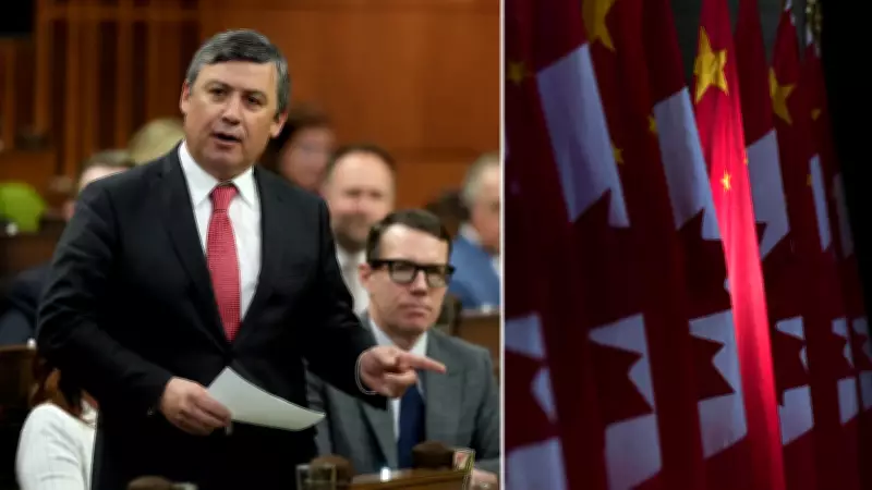 Chinese Embassy Condemns Canadian MP's Taiwan Visit as 'Red Line'