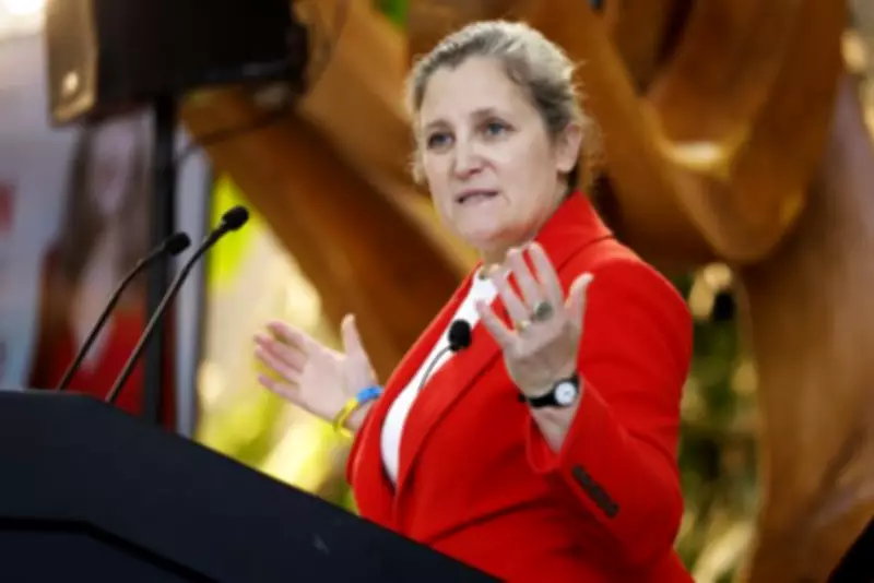 Chrystia Freeland called 'Nazi' and 'Zionist dog' at Toronto event