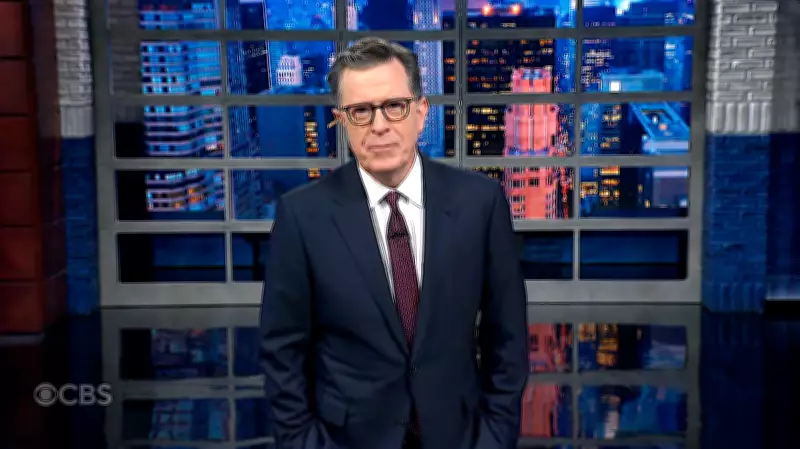Colbert Mocks CBS News Anchor's China Visa Woes in Final Shows