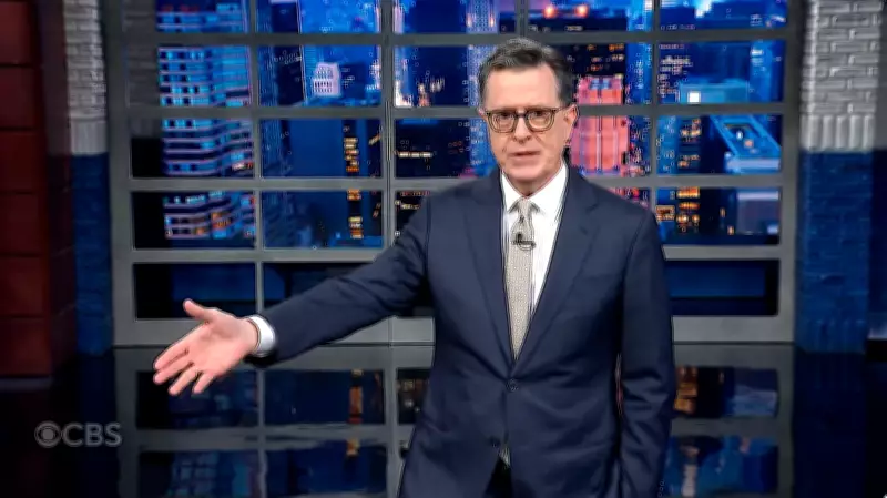 Colbert Warns Trump’s Iran War Could Hit McDonald’s, His Stomach