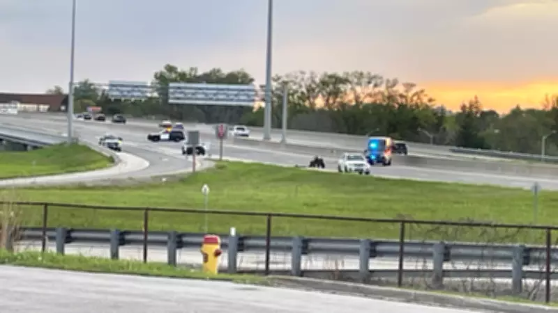 Collision Closes Eastbound Lanes of Highway 7/8 in Kitchener