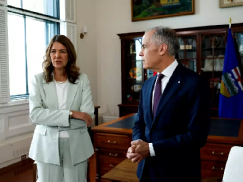 Danielle Smith claims win after high-stakes sit-down with PM Mark Carney
