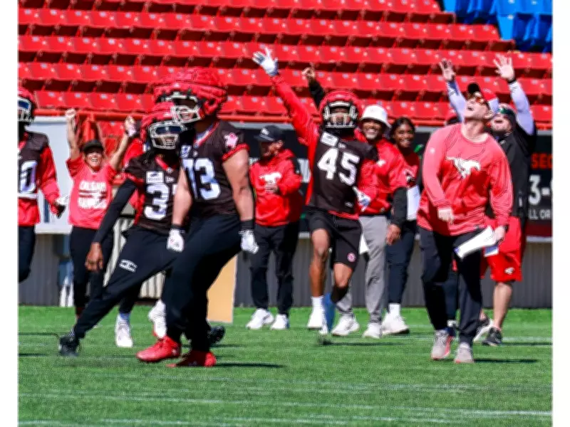Day 1 of Stampeders Rookie Camp: Fresh Faces to Watch in 2026