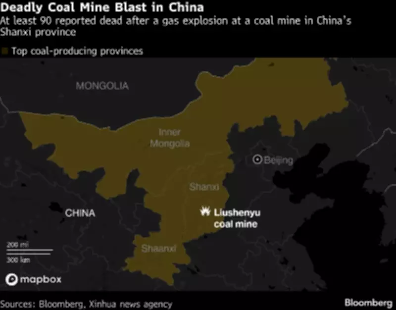 Deadliest China Coal Mine Blast Since 2009 Kills at Least 90