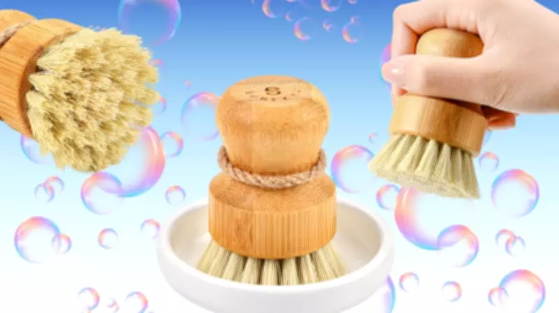 Ditch Your Gross Kitchen Sponge for These Bamboo Brushes