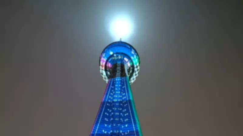 Drake Album Teaser at CN Tower: Toronto Fireworks Tonight
