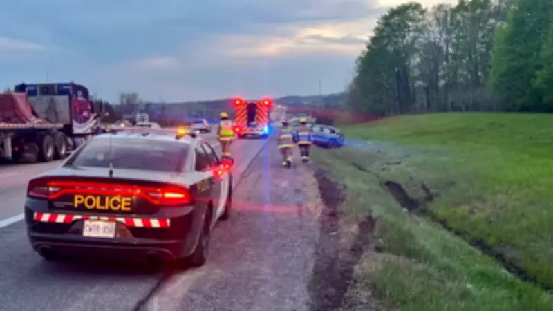 Driver Charged with Dangerous Driving After Aggressive Incidents on Hwy. 401