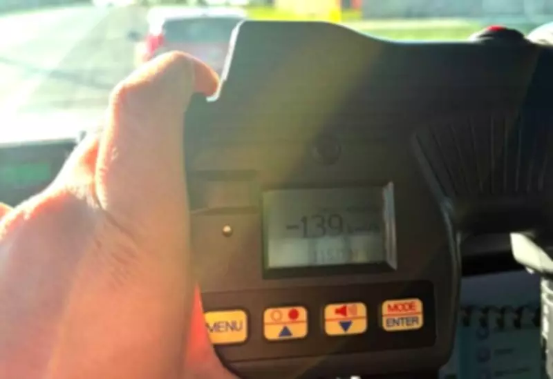 Driver charged with stunt driving after going 139 km/h in 80 zone
