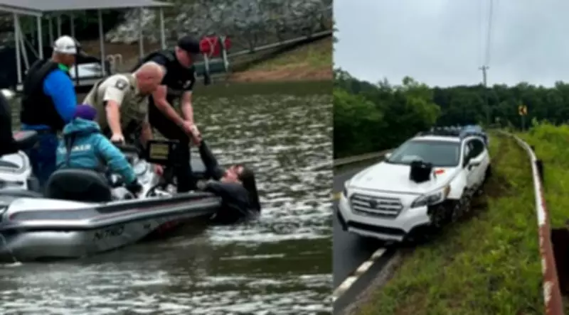Driver Jumps in Georgia Lake to Evade Police After Chase, Sheriff Says