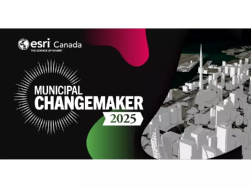 Esri Canada Named Municipal Changemaker for GIS Innovation in Cities