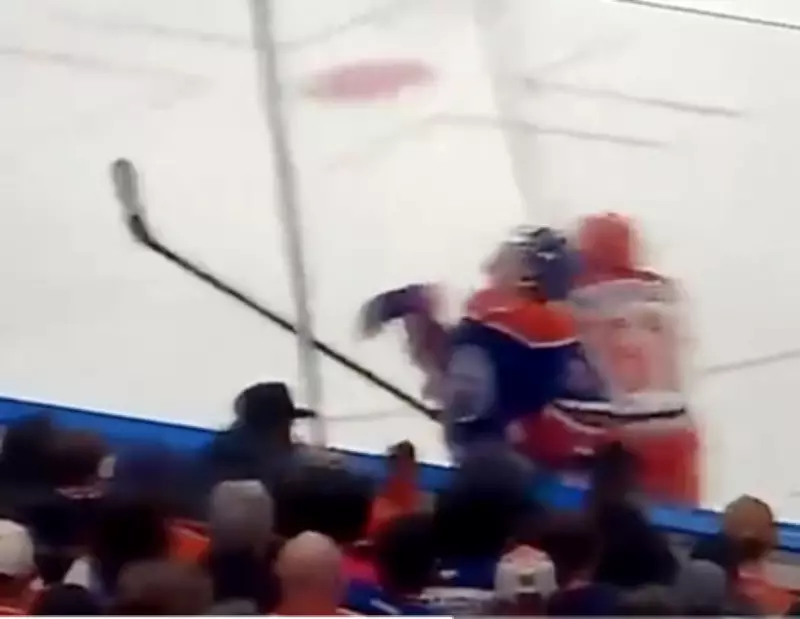Evan Bouchard concussed? Hit by Cutter Gauthier in Game 1 against Ducks