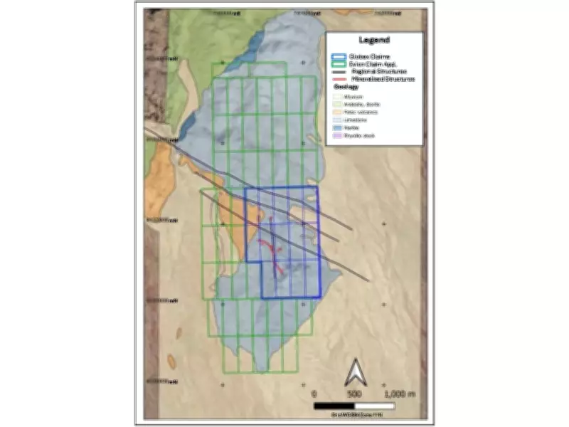 Evion Confirms High-Grade Fluorspar at Globex's Carp Property, Expands Size by 150%