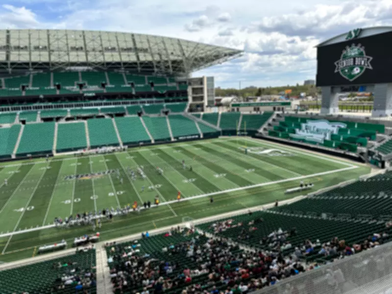 Families Cheer Top Sask. High School Football Players at Senior Bowl Game