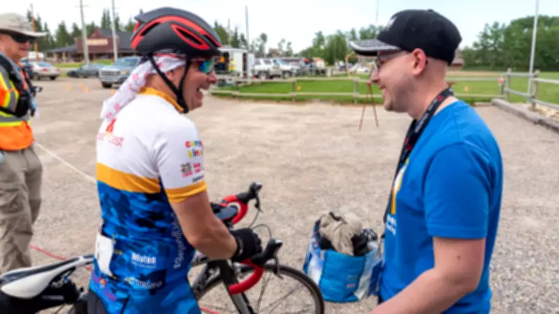 Family Returns Yearly to Calgary Kids Cancer Ride of Courage