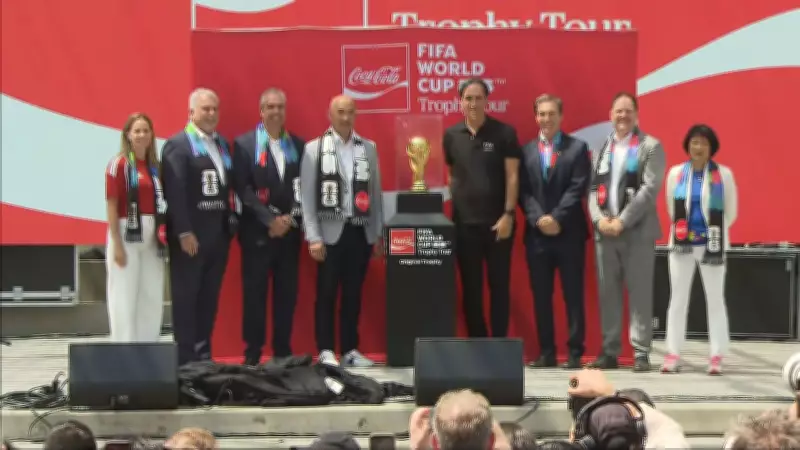 FIFA World Cup Trophy Visits Toronto: Fans Can See It at Nathan Phillips Square