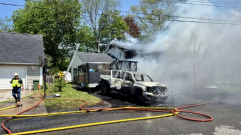 Fire Heavily Damages Home in Kentville, Nova Scotia