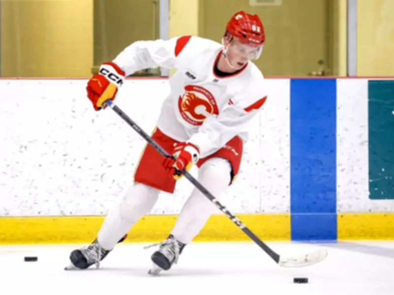 Flames sign prospect Theo Stockselius to three-year entry-level contract