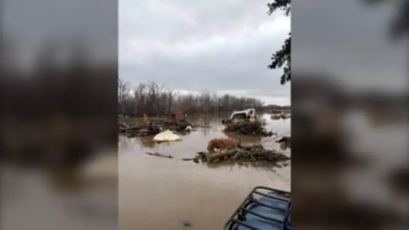 Flooding Forces Evacuations in Northeastern Saskatchewan