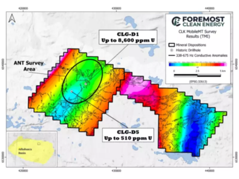 Foremost Clean Energy Advances CLK Uranium Property with Survey Results