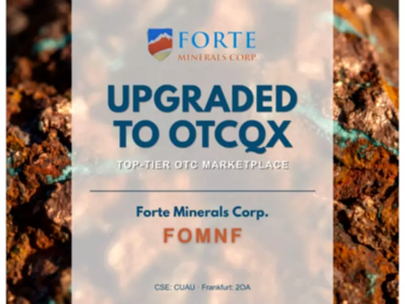 Forte Minerals Graduates to OTCQX Best Market, Boosting US Investor Access