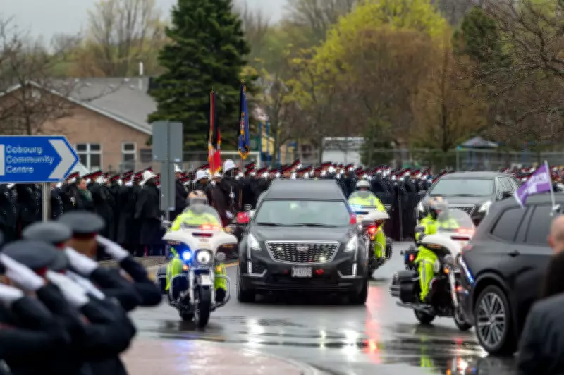 Funeral Held for Ontario Police Officer Killed in Highway 401 Crash