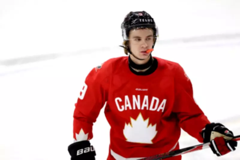 Gavin McKenna's Mom Accused of Sneaking Alcohol at Bar Ahead of NHL Draft