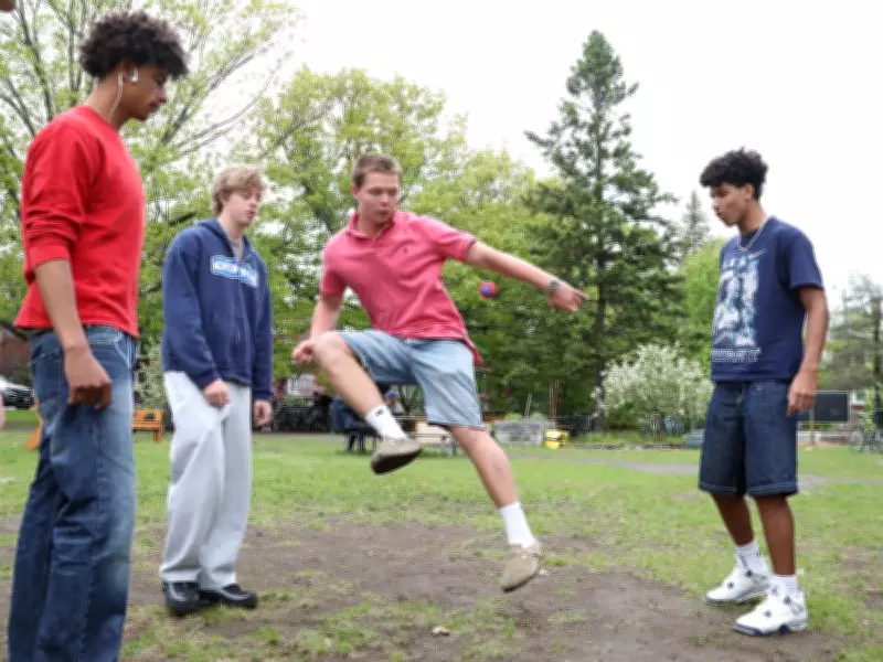 Hacky Sack Trend Returns to Ottawa High Schools with a Vengeance