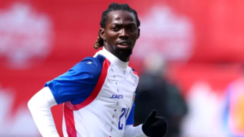 Haiti's lone home-based World Cup player awaits U.S. visa amid gang violence