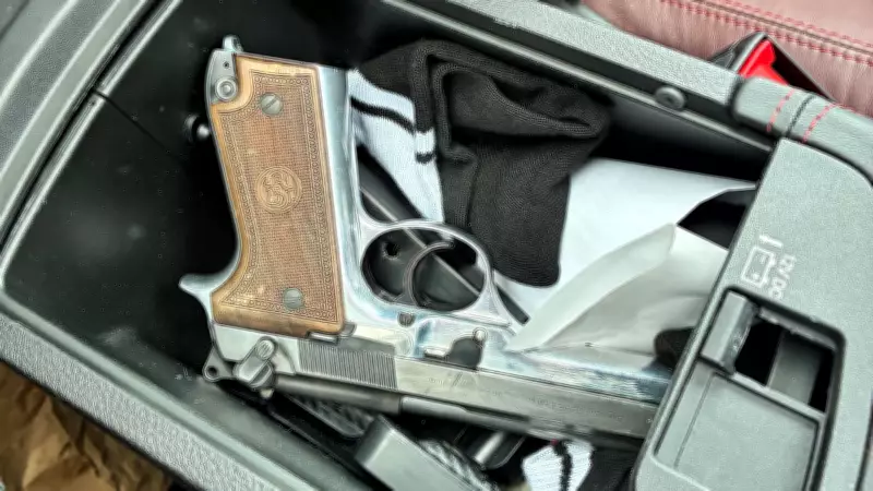 Handguns Seized from Vehicle During Calgary Organized Crime Investigation