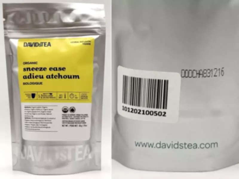 Health Canada Recalls DavidsTea Herbal Tea Over Undeclared Almond Allergen