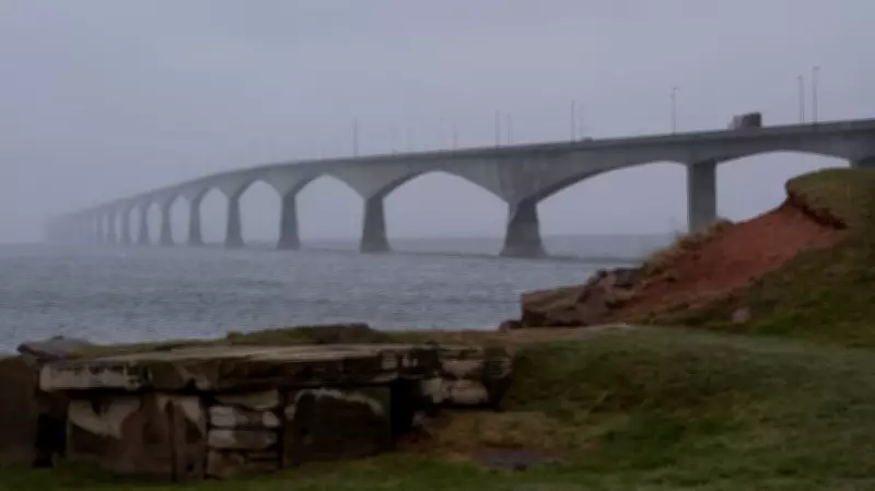 Heavy Rain and High Winds Close Confederation Bridge Between N.B., P.E.I.