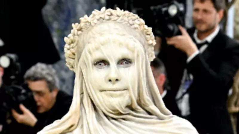 Heidi Klum Channels Marble Sculpture at 2026 Met Gala, Ditching Designers for SFX Artist
