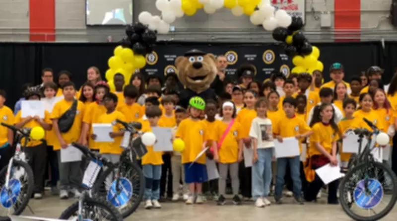 Heroes on Bikes Giveaway Honors Children's Kindness in Montreal