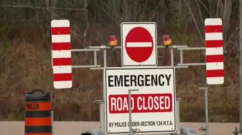 Highway 11 Closed Near Latchford After Transport Crash