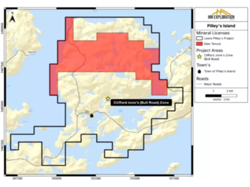 HM Exploration Expands Lewis Pilley's Project to ~60 km² in Newfoundland