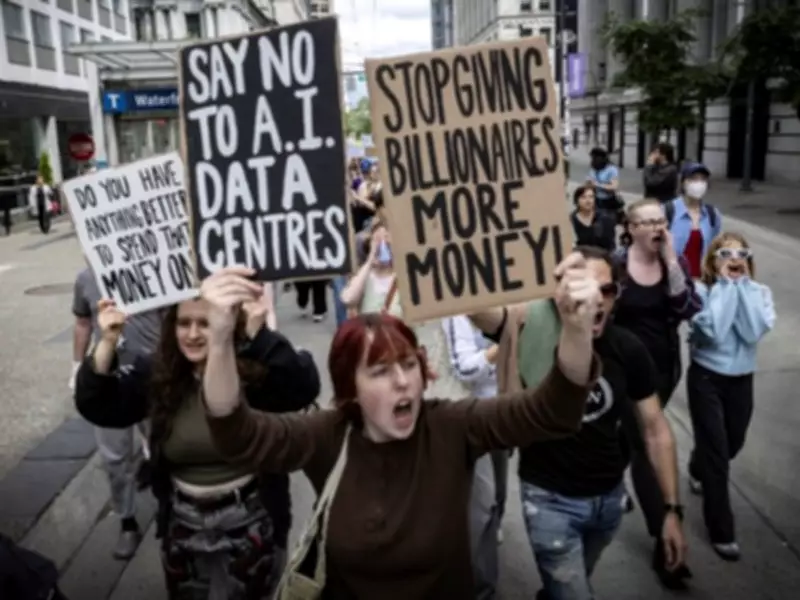 Hundreds March in Vancouver Against AI Data Centre Expansion