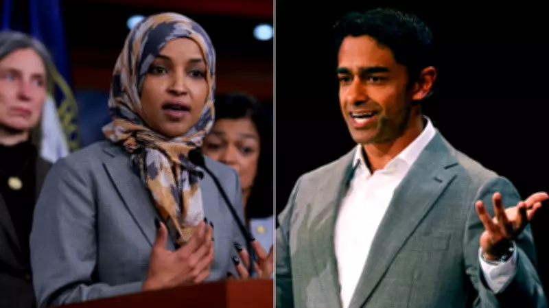 Ilhan Omar Endorses Saikat Chakrabarti for Pelosi's Seat